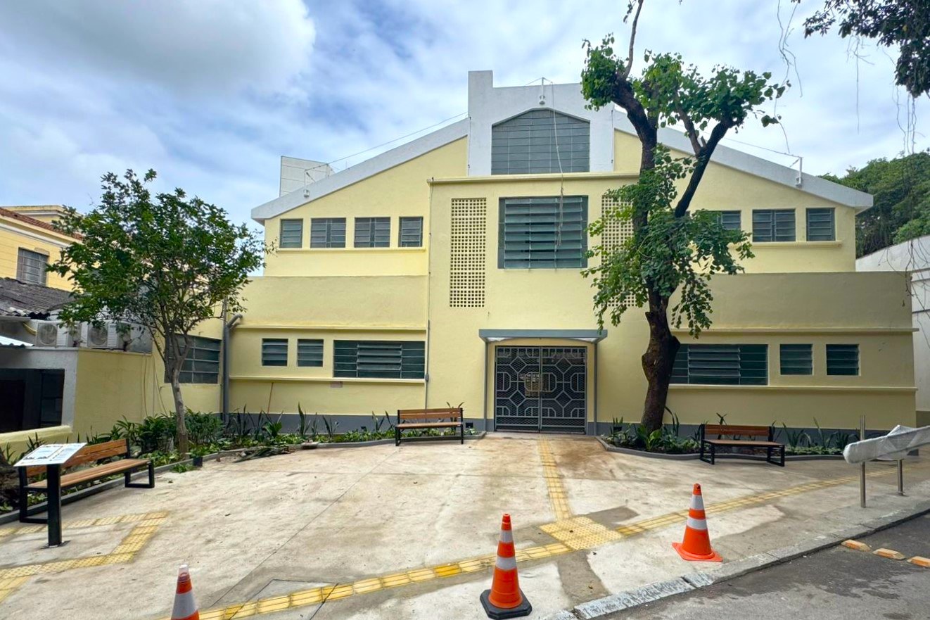 Área externa também recebeu obras