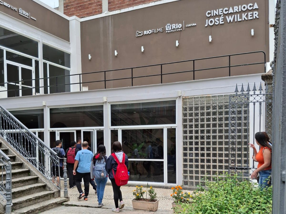 Primeira sessão aconteceu no Cine Carioca José Wilker