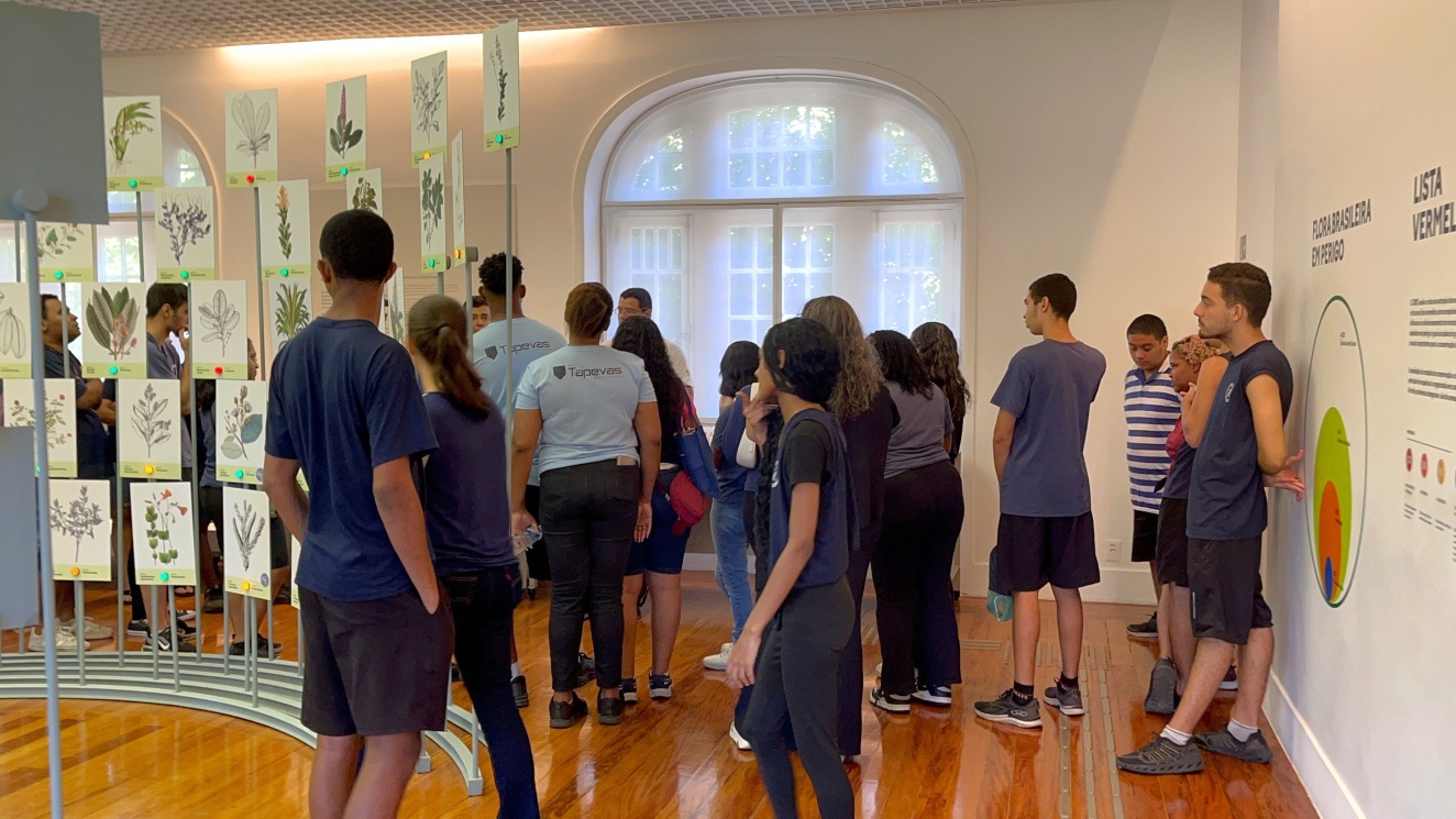 Alunos conheceram Museu do Jardim Botânico