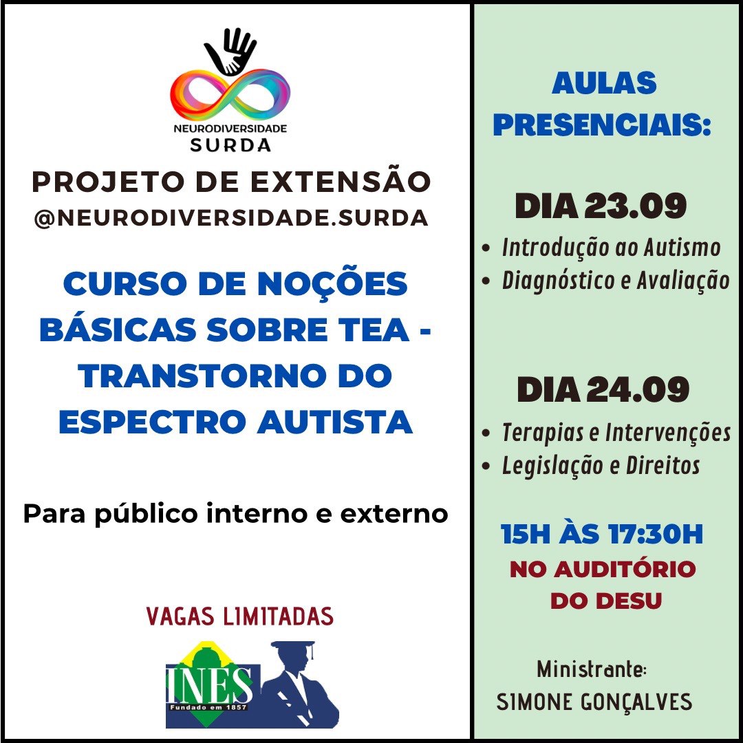 Curso de Noções Básicas TEA