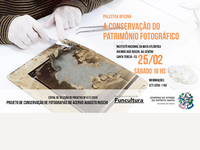 Conservação do patrimônio fotográfico é tema de oficina no INMA