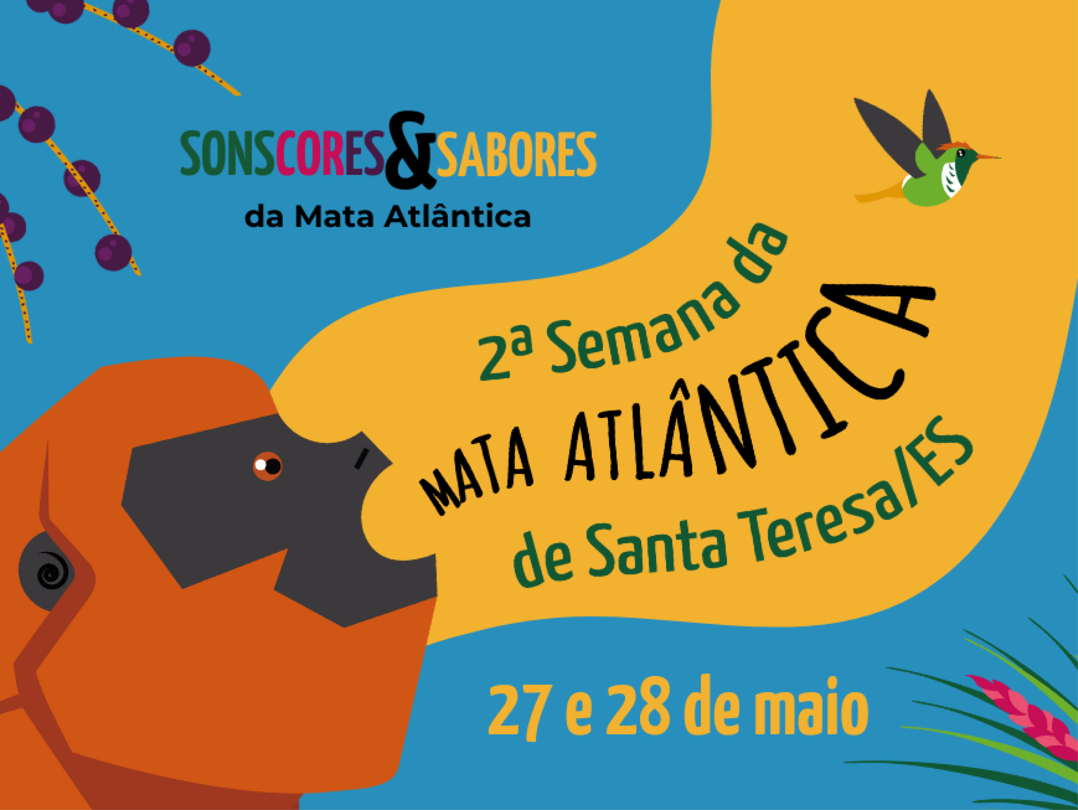 Circuito especial com tema “Sons, cores e sabores da Mata Atlântica” será oferecido no parque do Museu Mello Leitão
