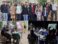 Estudantes do ensino médio participam de aula investigativa sobre os valores da natureza no Museu de Biologia Prof. Mello Leitão