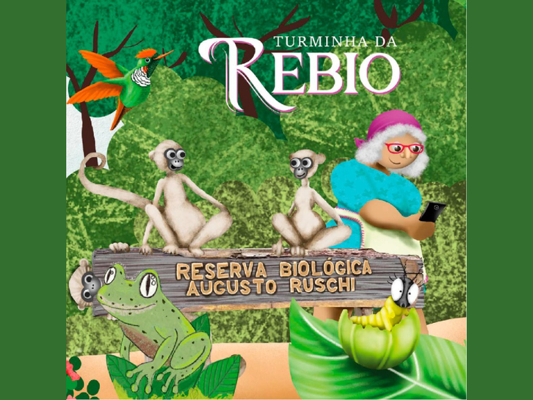 Livro Turminha da Rebio