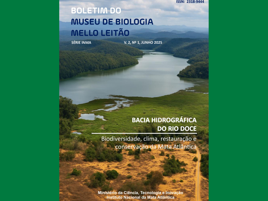 “Bacia Hidrográfica do Rio Doce: biodiversidade, clima, restauração e conservação da Mata Atlântica” é o tema da nova edição