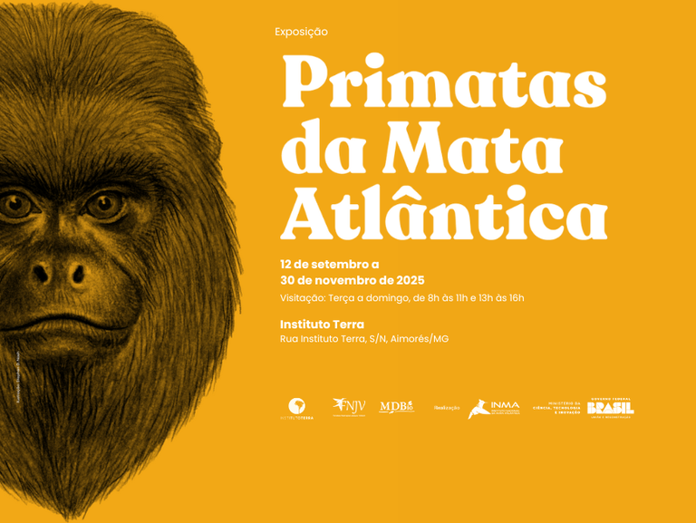 Exposição Primatas da Mata Atlântica