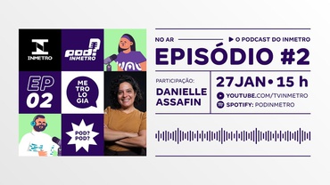 🎙️ Neste episódio do PodInmetro, a Diretora de Metrologia Científica, Industrial e Tecnologia do Inmetro, Danielle Assafin, explica de forma simples o que é a metrologia e por que ela é fundamental para o nosso dia a dia. 📏 Ela também conta um pouco da história do sistema métrico, explicando como os padrões de medida evoluíram ao longo do tempo até chegarem aos modelos atuais, baseados na ciência de ponta. 🎧