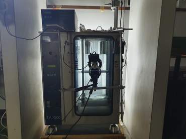 Figura 4: Calibração de densímetros de vidro