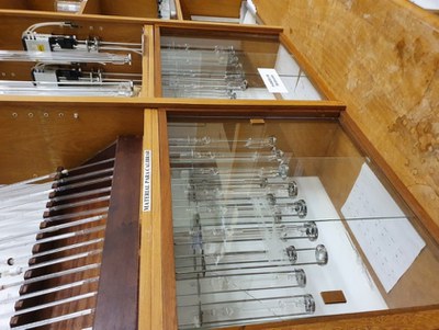 Figura 9: Calibração de viscosímetros capilares