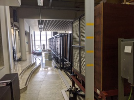 Figura 3: Túnel de vento de alta turbulência
