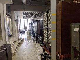 Figura 3: Túnel de vento de alta turbulência