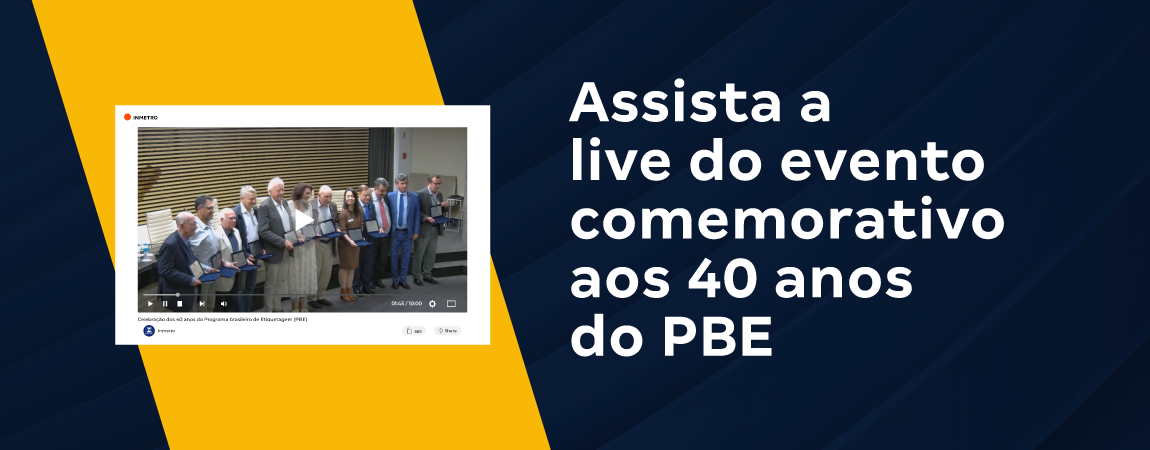 Banner: Live 40 anos