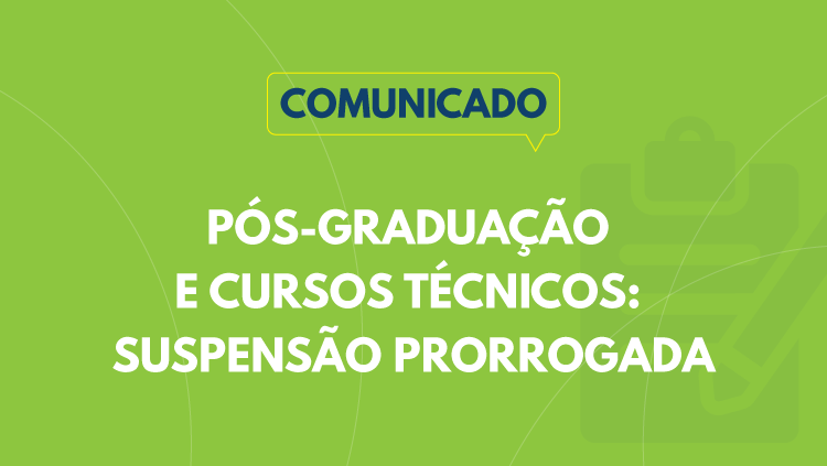 Suspensão de cursos presenciais no Inmetro