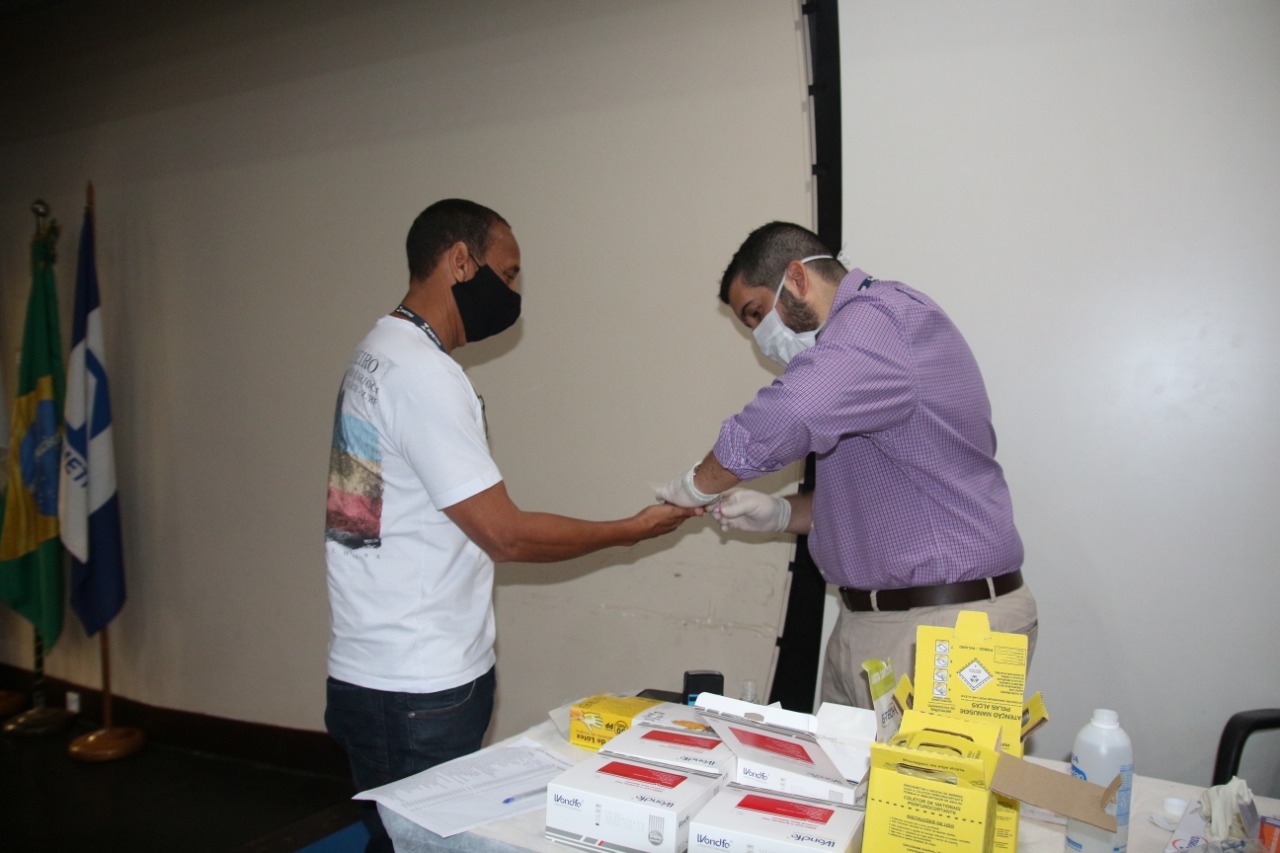 Testagem para Covid-19