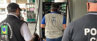 Ação integrada de fiscalização de combustíveis autua 83 empresas e interdita 55