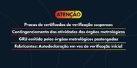 Comunicado: Metrologia Legal
