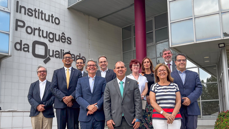 Em Lisboa, Inmetro e Instituto Português da Qualidade reforçam cooperação técnica para os próximos cinco anos