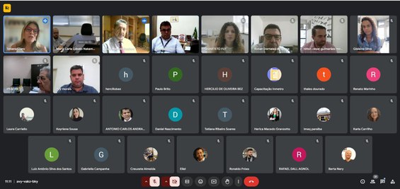 Reunião com os dirigentes máximos dos Órgãos Delegados da Rede Brasileira de Metrologia Legal e Qualidade (RBMLQ-I).