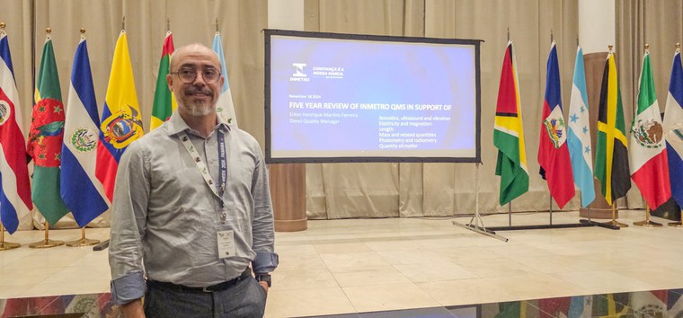 Erlon Henrique Martins Ferreira, gestor da Qualidade da Diretoria de Metrologia Científica e Tecnologia