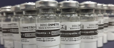MRCs são de hidroxiapatita, componente essencial da massa dos ossos e dentes