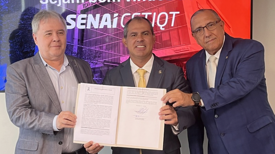 Protocolo de intenções foi formalizado durante visita institucional no Rio de Janeiro