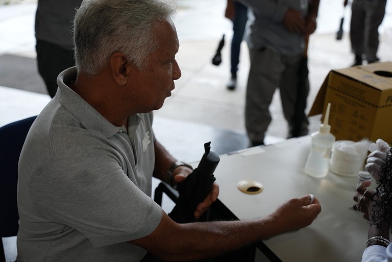 Colaborador da Coordenação-Geral de Infraestrutura do Inmetro, Nilson Pinto de Souza.