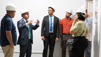 Presidente do Inmetro acompanha avanço das obras do novo complexo laboratorial em Xerém/RJ