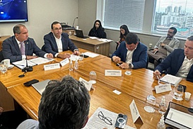 Encontro aconteceu nesta terça-feira (13/8), em São Paulo