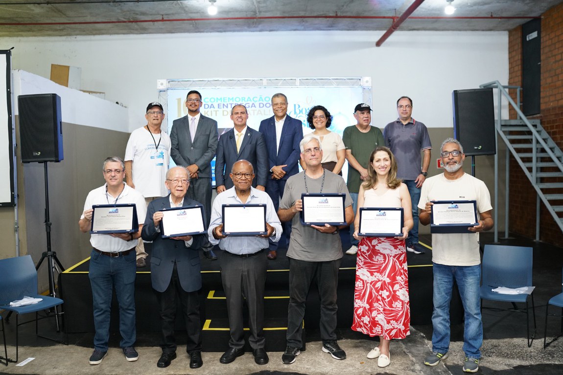 Ação incluiu momento de homenagens a servidores que contribuíram para o fortalecimento do Inmetro ao longo de seus 52 anos de história