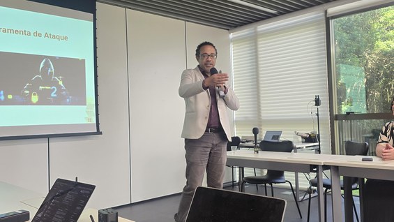 Charles Prado, chefe da Divisão de Ensino e Pesquisa (Diepi).