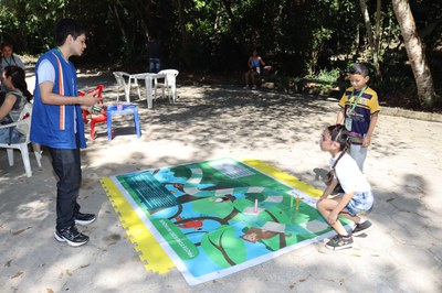 Jogo de tabuleiro do PCE. Foto: Igor Souza- PCE/Inpa.