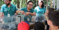 SNCT - Inpa realiza atividades de popularização da ciência sobre a vida aquática em Maués e Barcelos