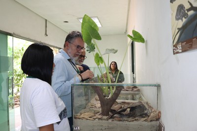 Espaço interno do cequa,que receberá projeto museográfico expositivo. Foto: Mariana Tuesta - PCE/Inpa.