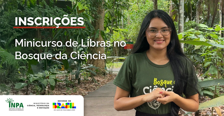 Minicurso de Libras no Bosque