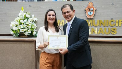 Fabíola Domingos-Moreira, pesquisadora do Inpa. Foto: Cleuton Silva/CMM