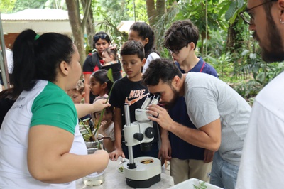 Evento Férias no Bosque. Foto: Igor Souza- PCE Inpa.