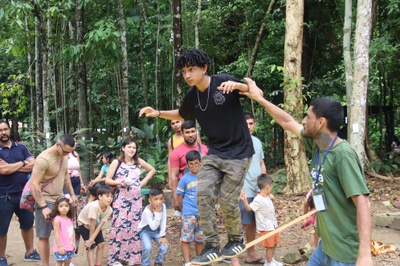Evento Férias no Bosque. Foto: Camila Barbosa- PCE Inpa.