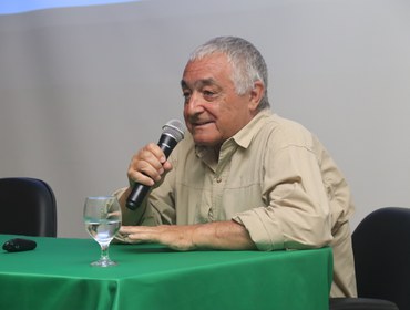 Palestrante Carlos Vales Vázquez. Foto: Igor Souza- Ascom Inpa.