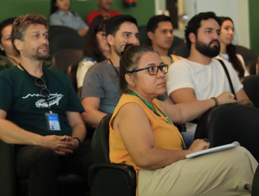 Público participante da aula magna. Foto: Igor Souza- Ascom Inpa.