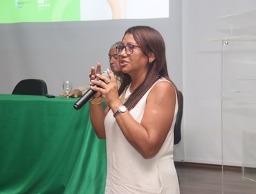 Coordenadora do MPGAP, Ordilena Miranda. Foto: Igor Souza- Ascom Inpa.