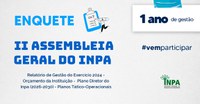 Enquete - Direção do Inpa ouve comunidade sobre desempenho da gestão e caminhos para o futuro