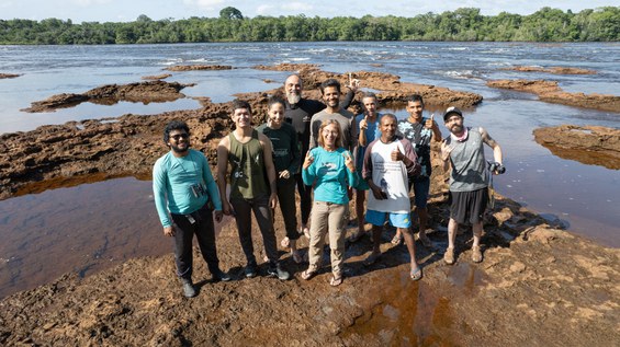 Equipe rio Uatumã. Foto Leandro Sousa