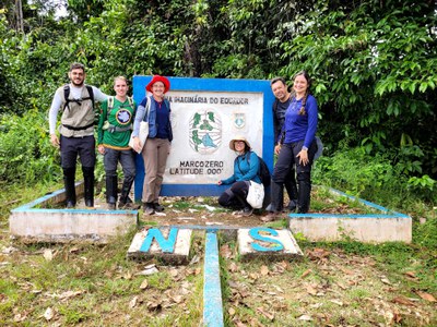 Equipe liderada pelo pesquisador Clístenes. Foto: Divulgação Projeto Tsiino Hiiwiida.