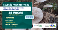 Inpa abre 18 vagas para seleção de Mestrado em Ecologia