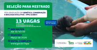 Inscrições abertas para o mestrado em Genética, Conservação e Biologia Evolutiva do Inpa