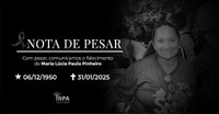 Nota de Pesar – Maria Lúcia Paula Pinheiro
