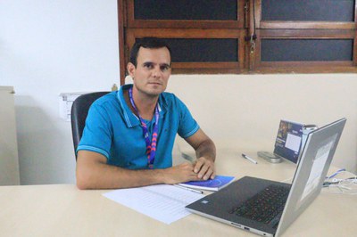 Analista em C&T, Francisco Alves, da especialidade de engenharia de segurança do trabalho. Foto: Lucciano Lima- Ascom Inpa.