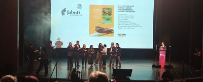 Momento da premiação. Crédito: Tito Fernandes.