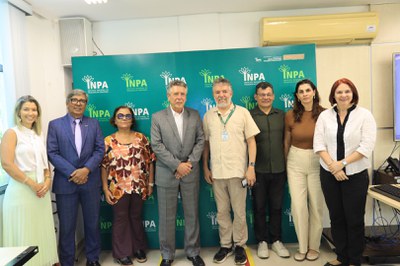 Visita da diretoria da Finep ao Inpa. Foto Lucciano Lima/ Ascom Inpa