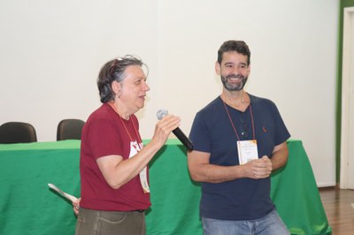 Susan Trumbore (Alemanha) e beto Quesada (Inpa/Brasil). Foto Anne  Karoline Menezes